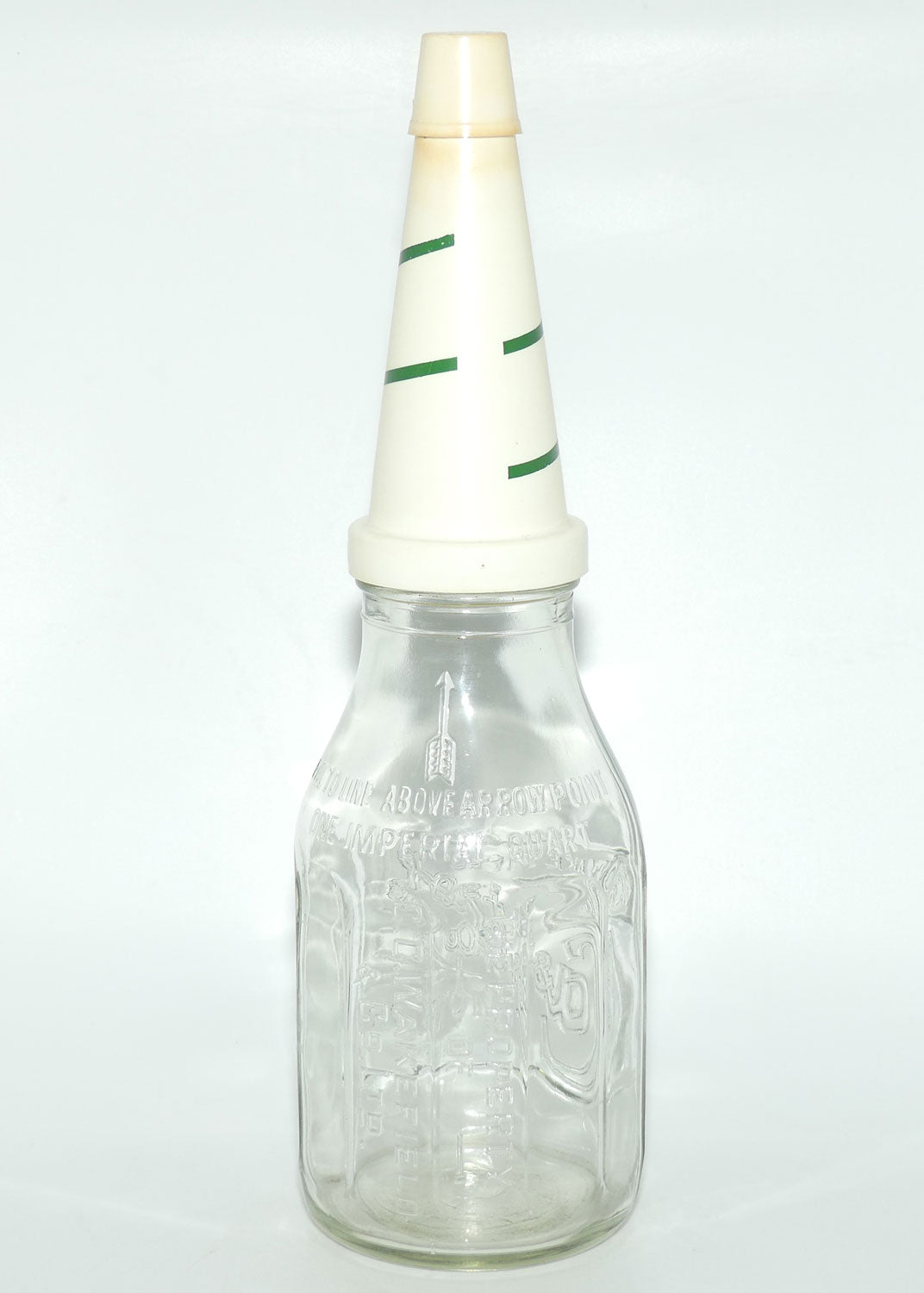 Castrol Wakefield Motor Oil oil bottle and pourer | One Imperial Quart