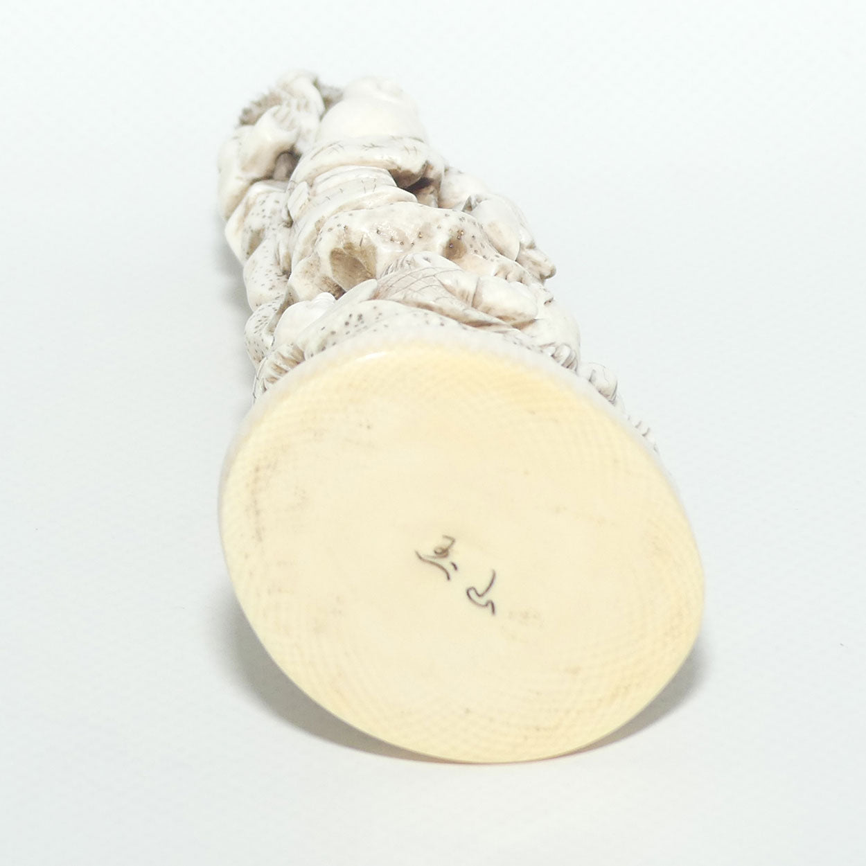 Japanese Carved Ivory Okimono figure | Karako with Balloons | Meiji period | signed