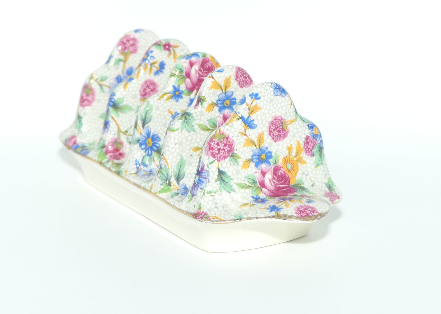 Royal Winton Old Cottage Chintz 4 slice toast rack