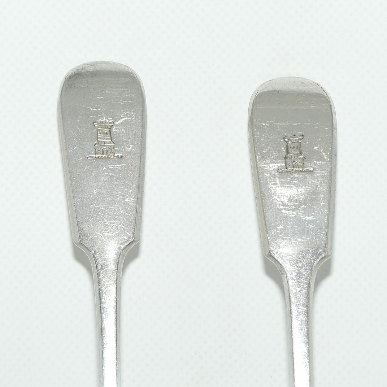 Set of 2 Elkington & Company | Silver Plated Old English Pattern Table/Serving Spoons | 22.5cm