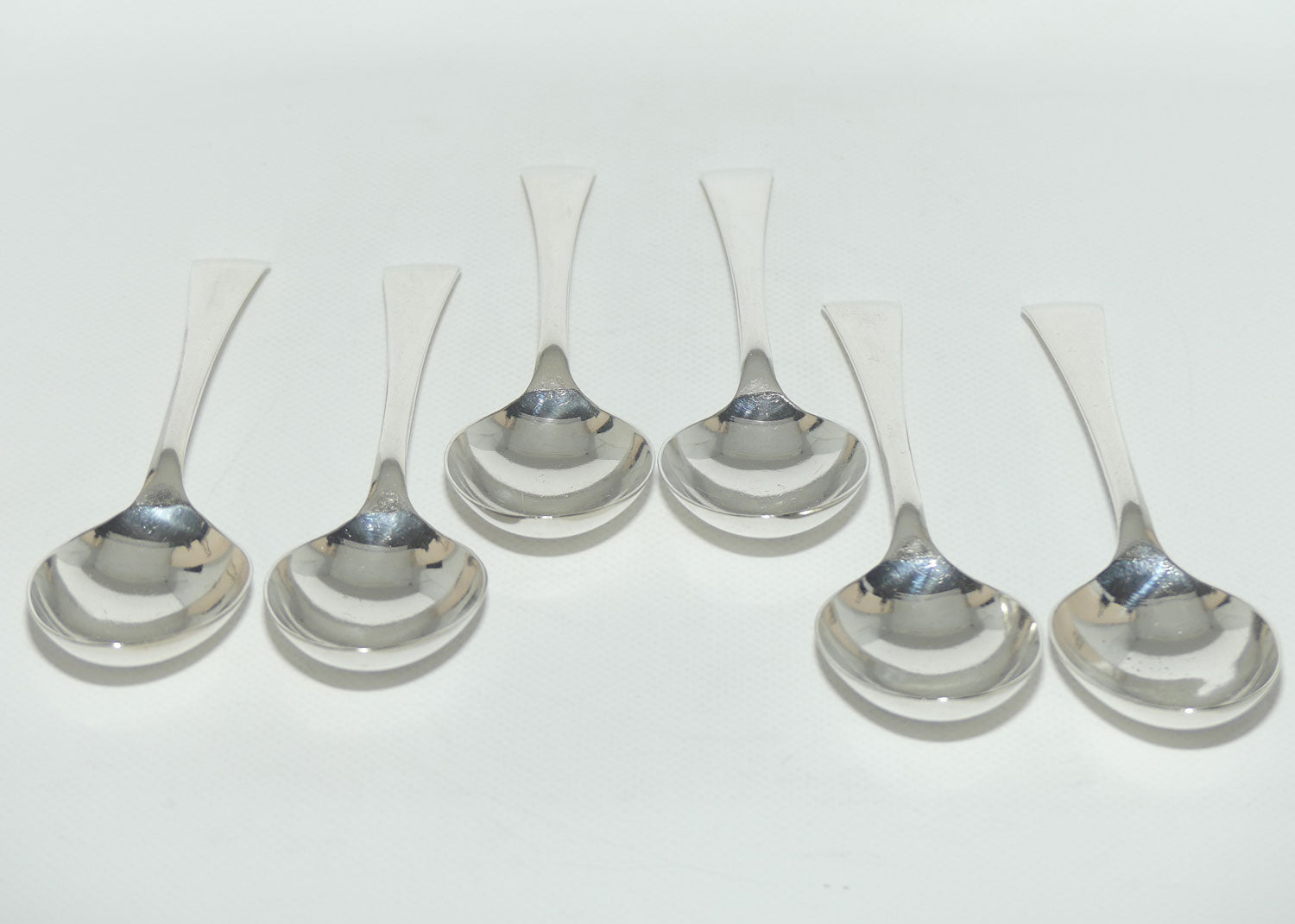 Set of 6 Westminster | Silver Plated Old English Dessert Spoons | 18cm