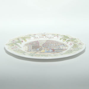 Royal Doulton Brambly Hedge Giftware | Homes and Work Places | Old Oak Palace plate #2 | 20cm