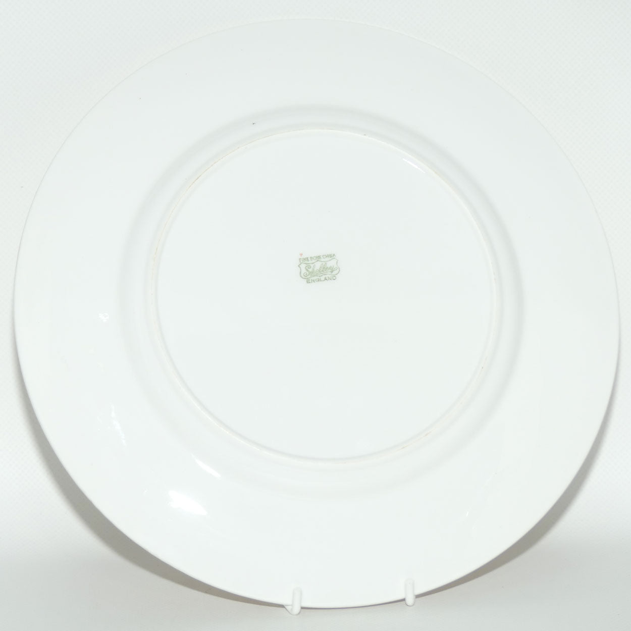 Shelley England Old Ireland plate | Pink border | Round