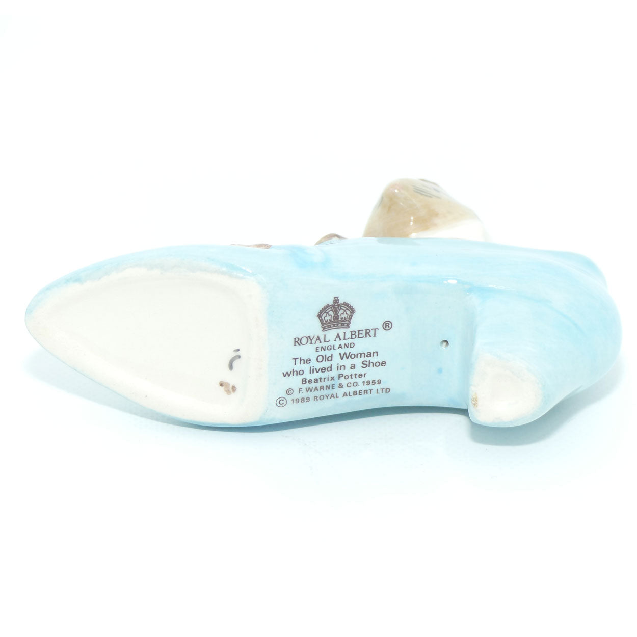 Royal Albert Beatrix Potter The Old Woman Who lived in a Shoe |