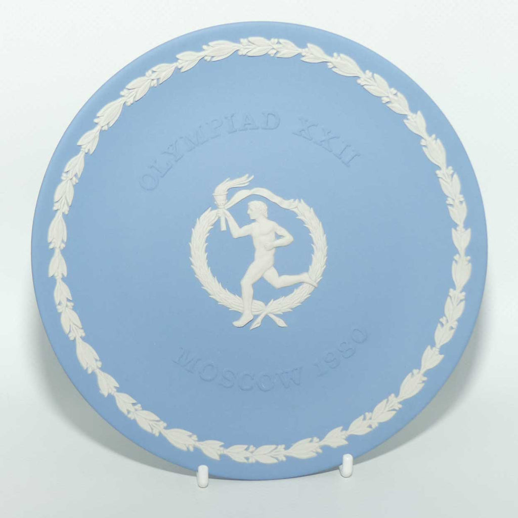 Wedgwood Jasper | White on Pale Blue | Olympiad XXII | Moscow 1980 | Boxed