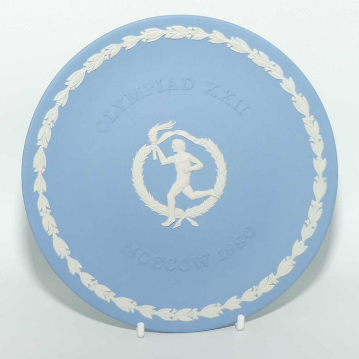 Wedgwood Jasper | White on Pale Blue | Olympiad XXII | Moscow 1980 | Boxed