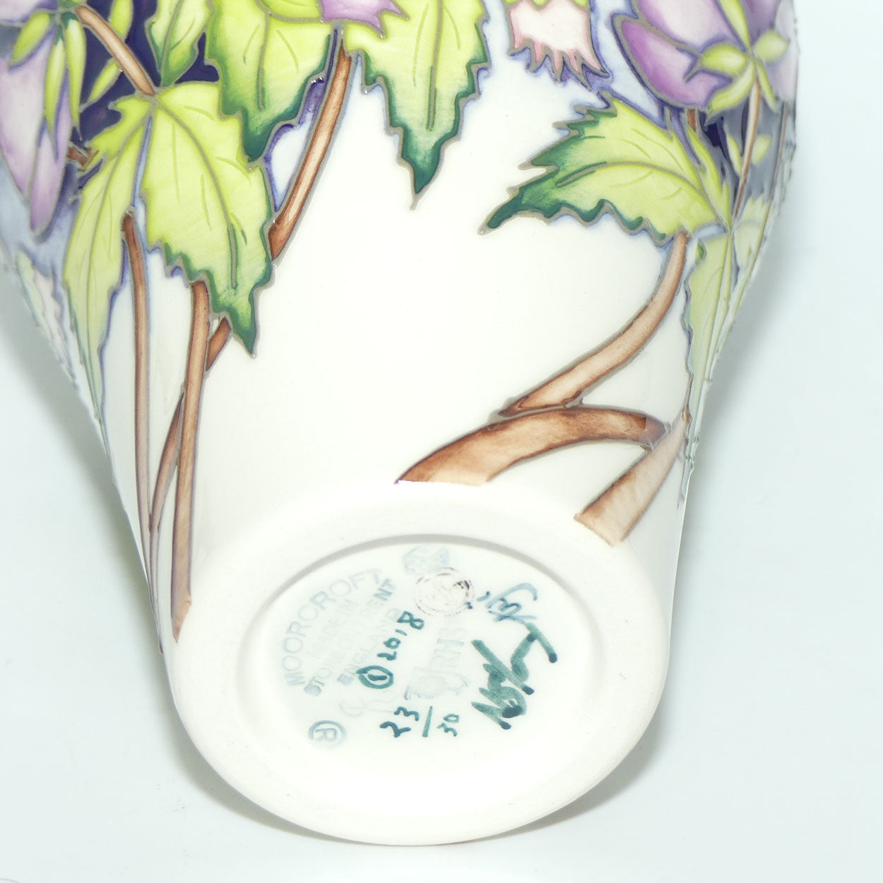 Moorcroft Ooty 23/8 vase (Ltd Ed)