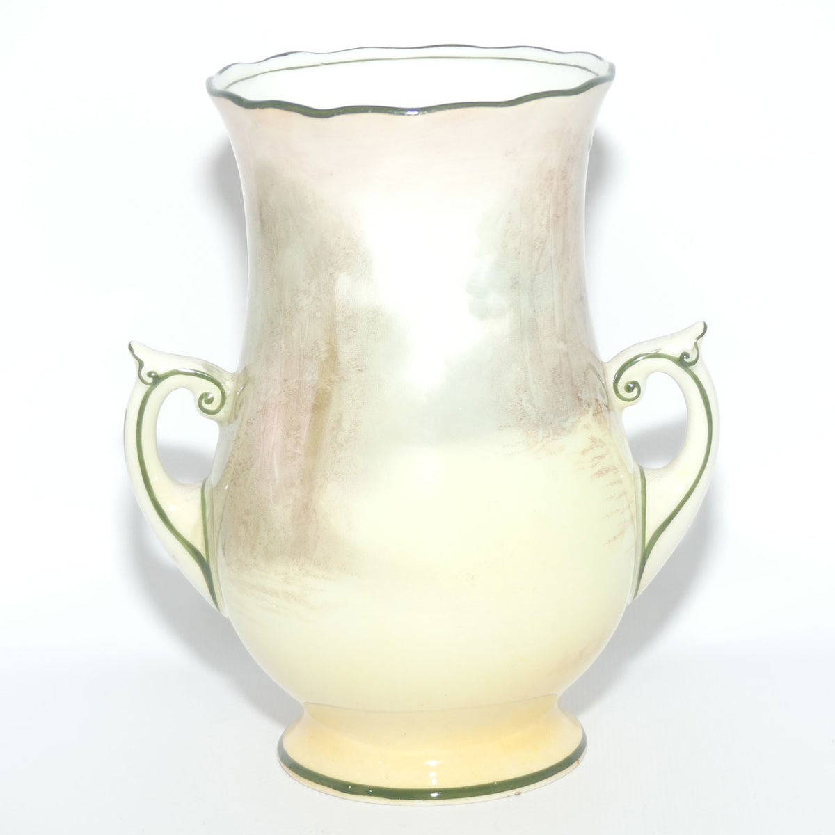 Royal Doulton Shakespearean Ophelia twin handle vase E7267