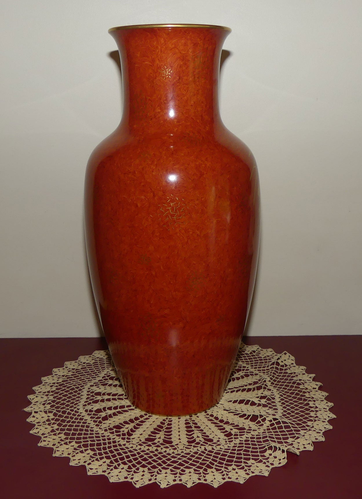 AK Kaiser Germany large Patricia pattern floor vase