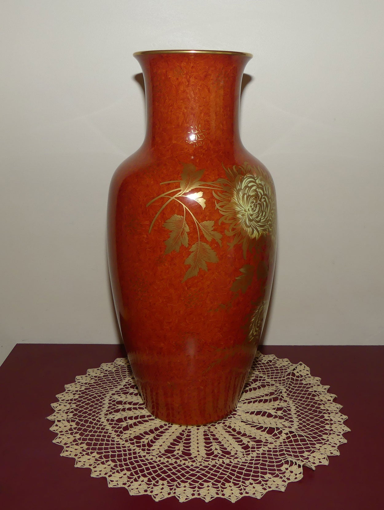 AK Kaiser Germany large Patricia pattern floor vase