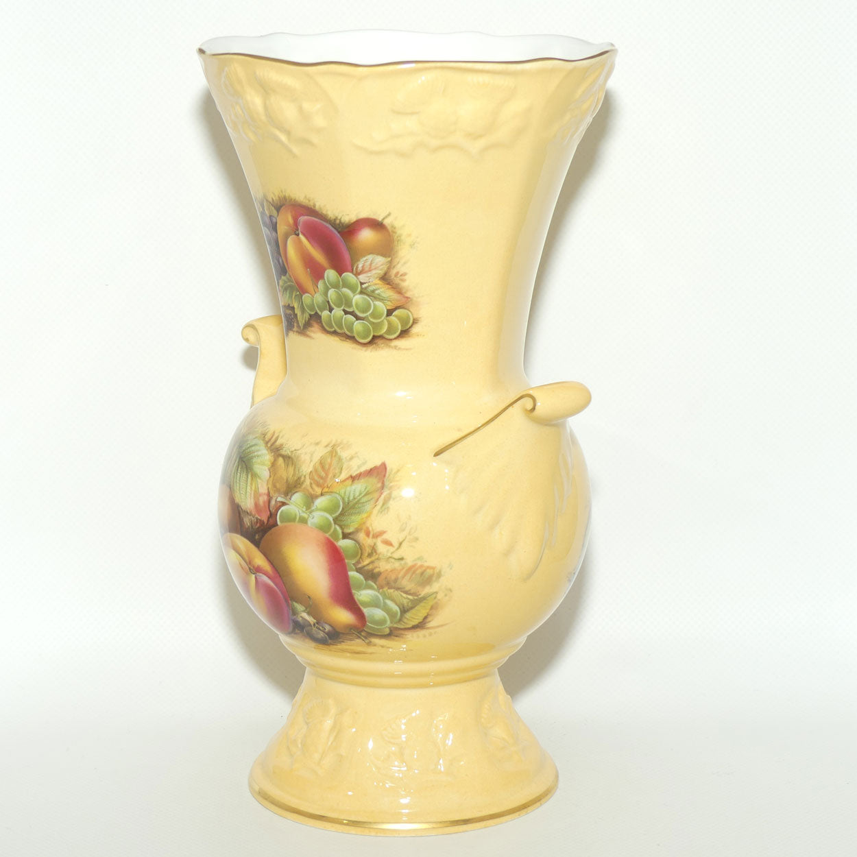 Aynsley Orchard Gold Limited Edition Millennium Thistle vase | 25cm tall