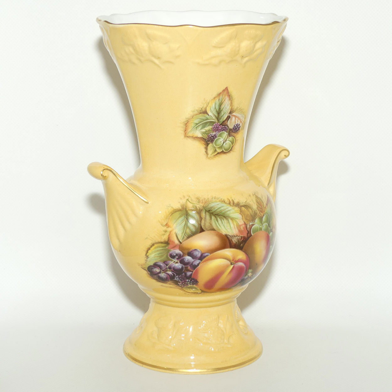 Aynsley Orchard Gold Limited Edition Millennium Thistle vase | 25cm tall