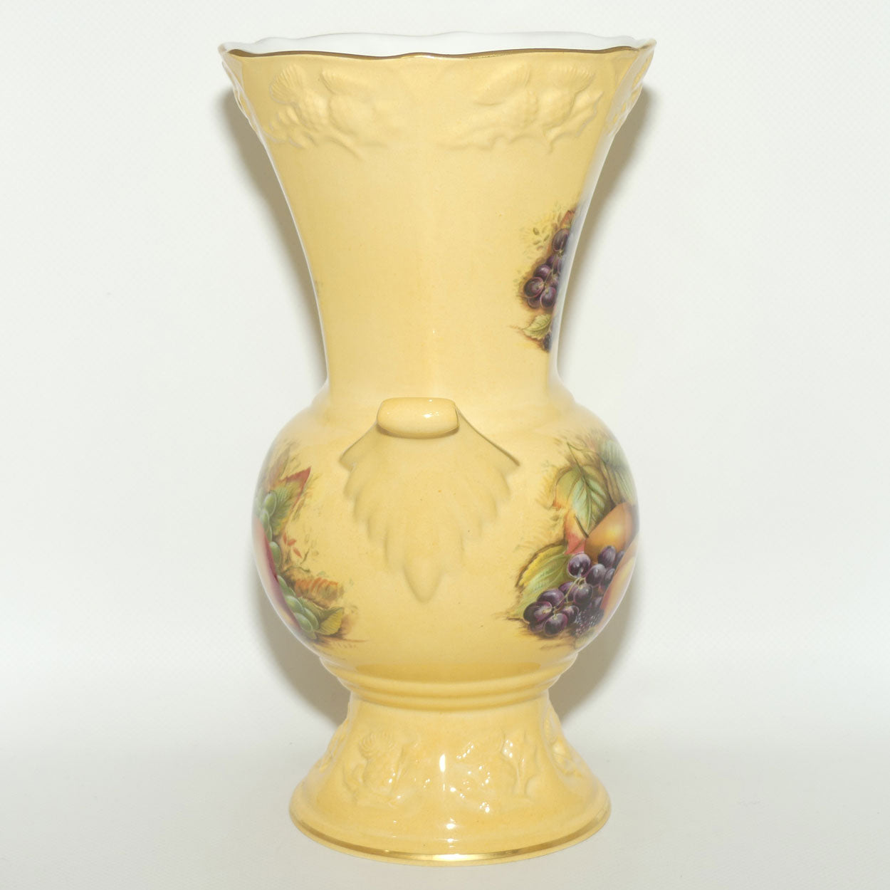 Aynsley Orchard Gold Limited Edition Millennium Thistle vase | 25cm tall
