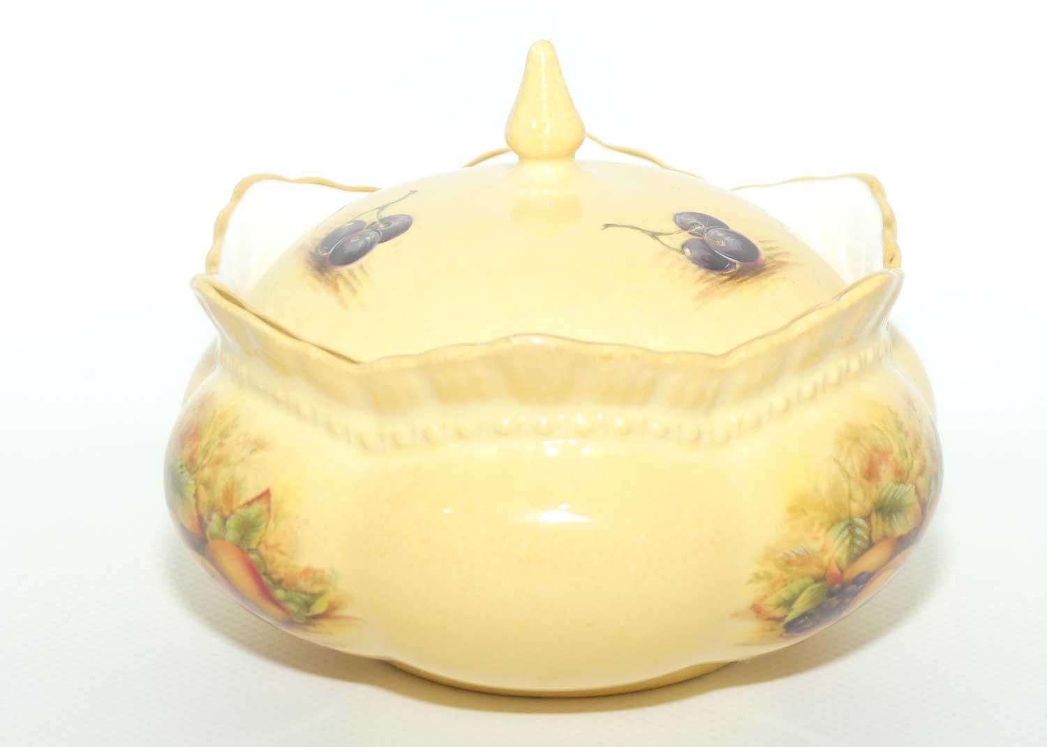 Aynsley Orchard Gold lidded trinket box