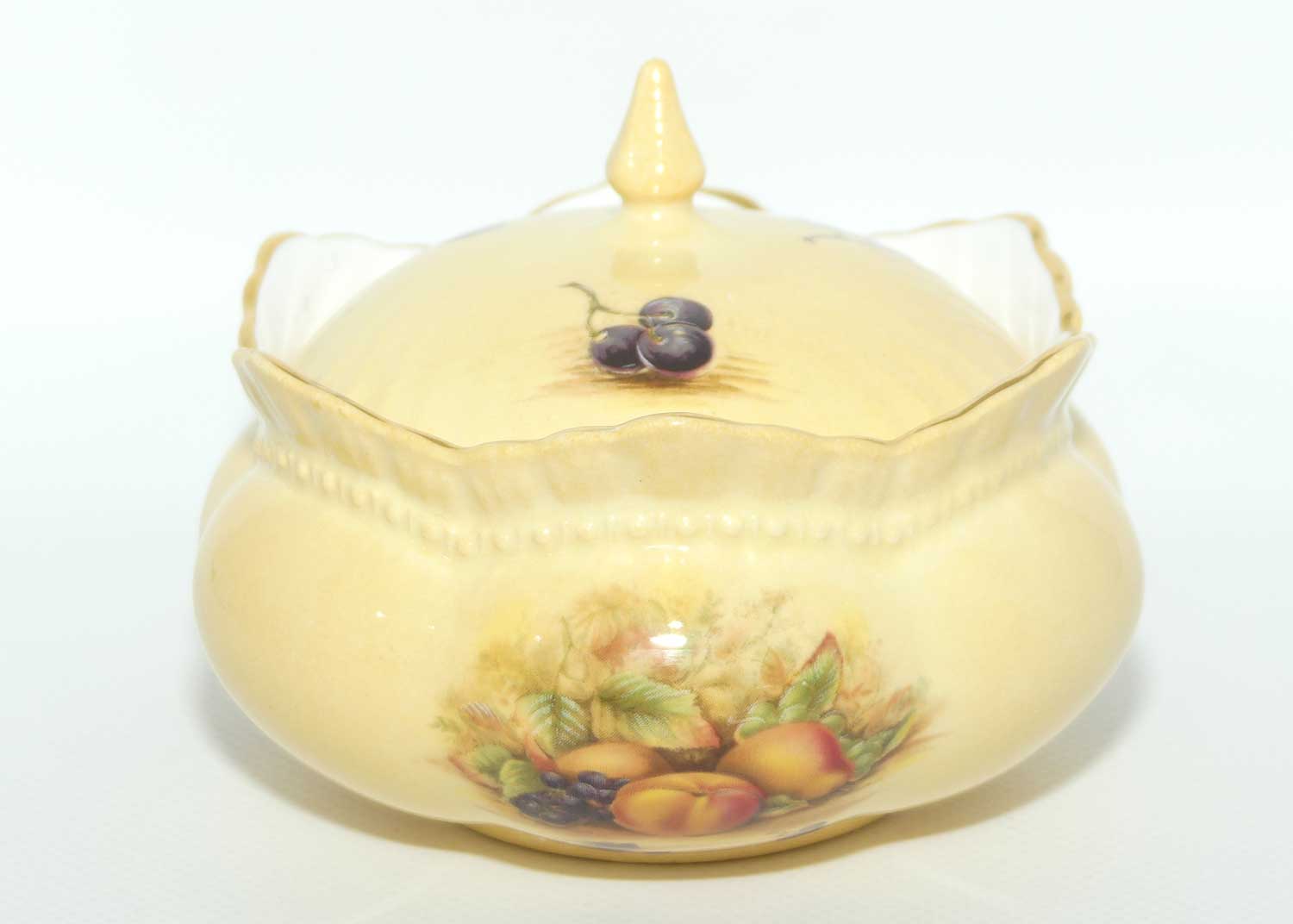 Aynsley Orchard Gold lidded trinket box