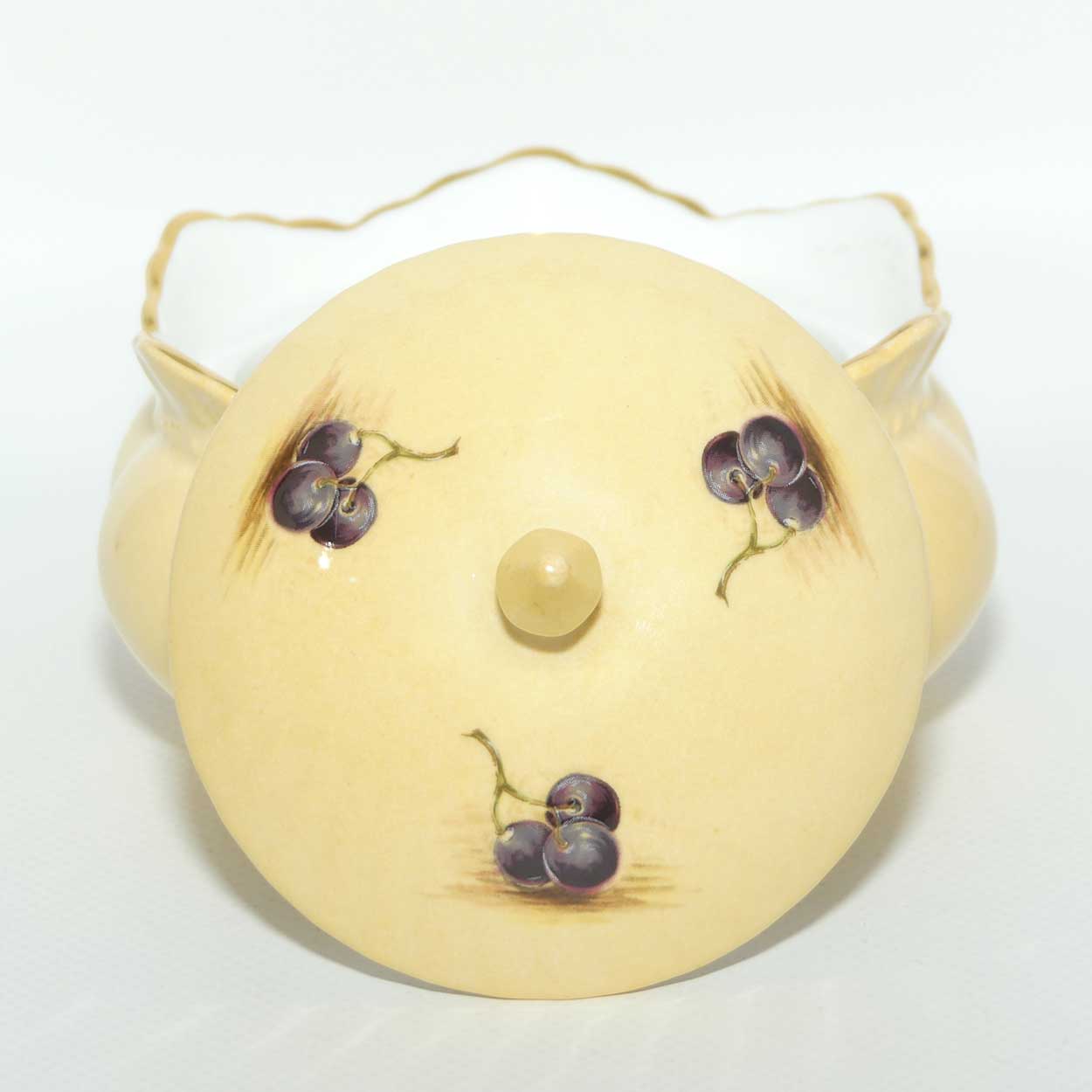 Aynsley Orchard Gold lidded trinket box