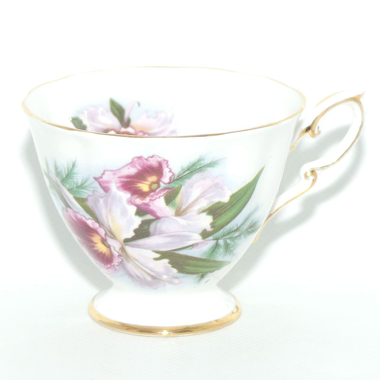 Royal Standard Orchid pattern tea trio | 2491Y |  #1