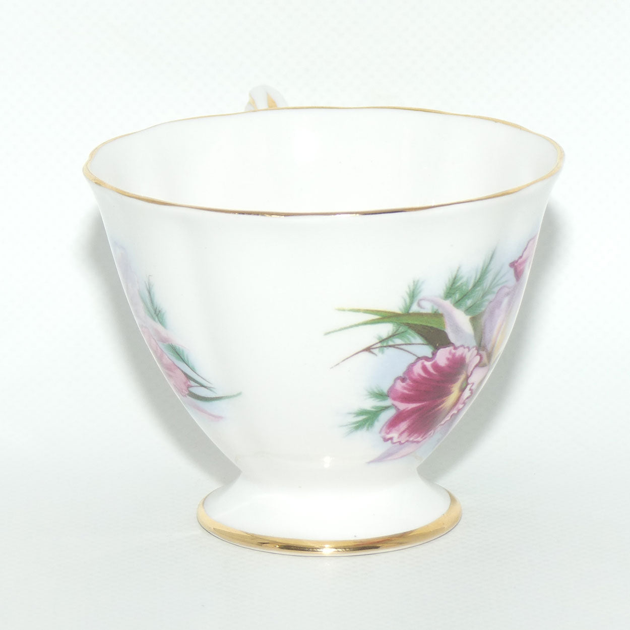 Royal Standard Orchid pattern tea trio | 2491Y |  #1
