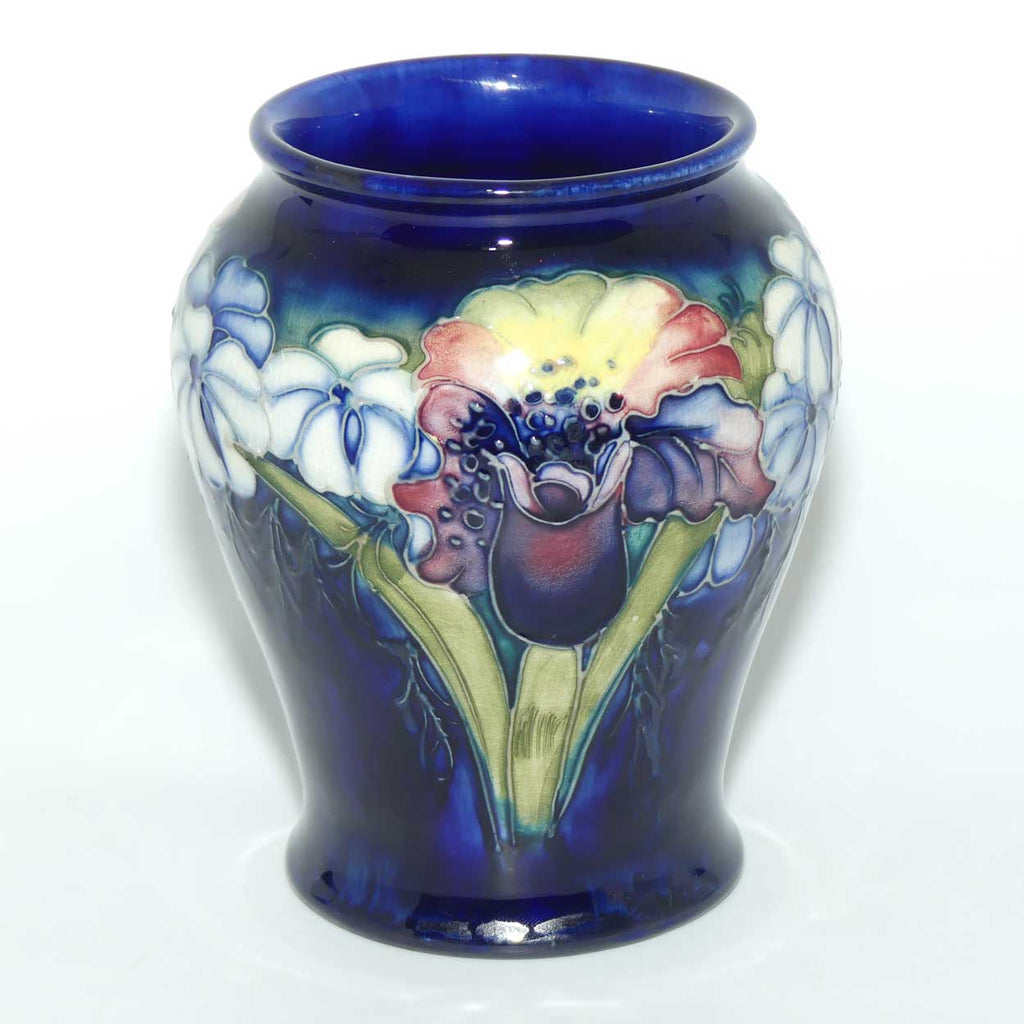 Walter Moorcroft Orchid (Blue) 146/5 vase #1