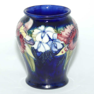 Walter Moorcroft Orchid (Blue) 146/5 vase #1