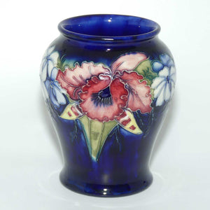 Walter Moorcroft Orchid (Blue) 146/5 vase #1