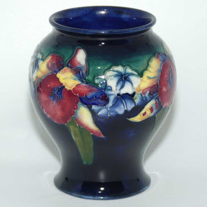 Walter Moorcroft Orchid (Blue) 146/5 vase #2