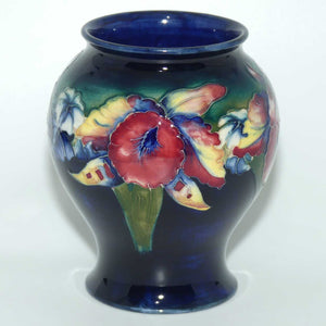 Walter Moorcroft Orchid (Blue) 146/5 vase #2