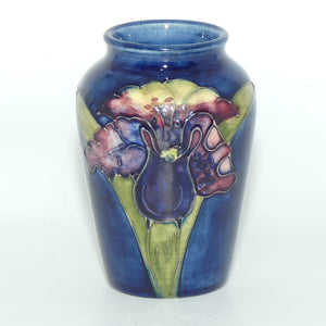 Walter Moorcroft Orchid (Blue) 18/4 miniature vase