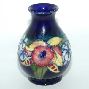 Walter Moorcroft Orchid (Blue) 7/6 vase | #2