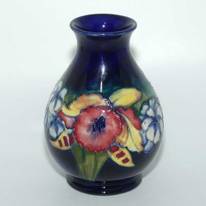 Walter Moorcroft Orchid (Blue) 7/6 vase | #2