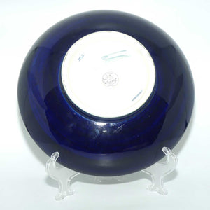 Walter Moorcroft Orchid (Blue) large shallow bowl