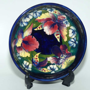 Walter Moorcroft Orchid (Blue) bowl | 22cm