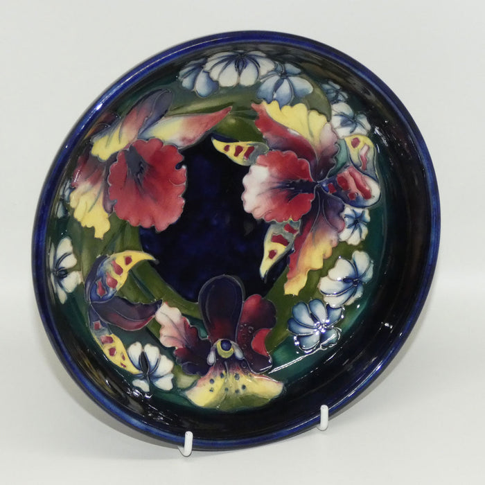 Walter Moorcroft Orchid (Blue) bowl