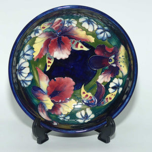 Walter Moorcroft Orchid (Blue) bowl | 22cm