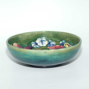 Walter Moorcroft Orchid (Green) deep bowl #1