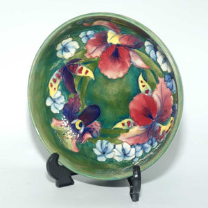 Walter Moorcroft Orchid (Green) deep bowl #1