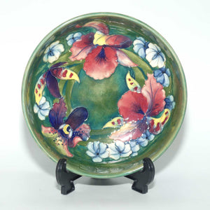 Walter Moorcroft Orchid (Green) deep bowl #1