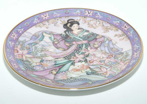 Royal Doulton Flower Maiden plate by Marty Noble | Orchid Maiden | boxed