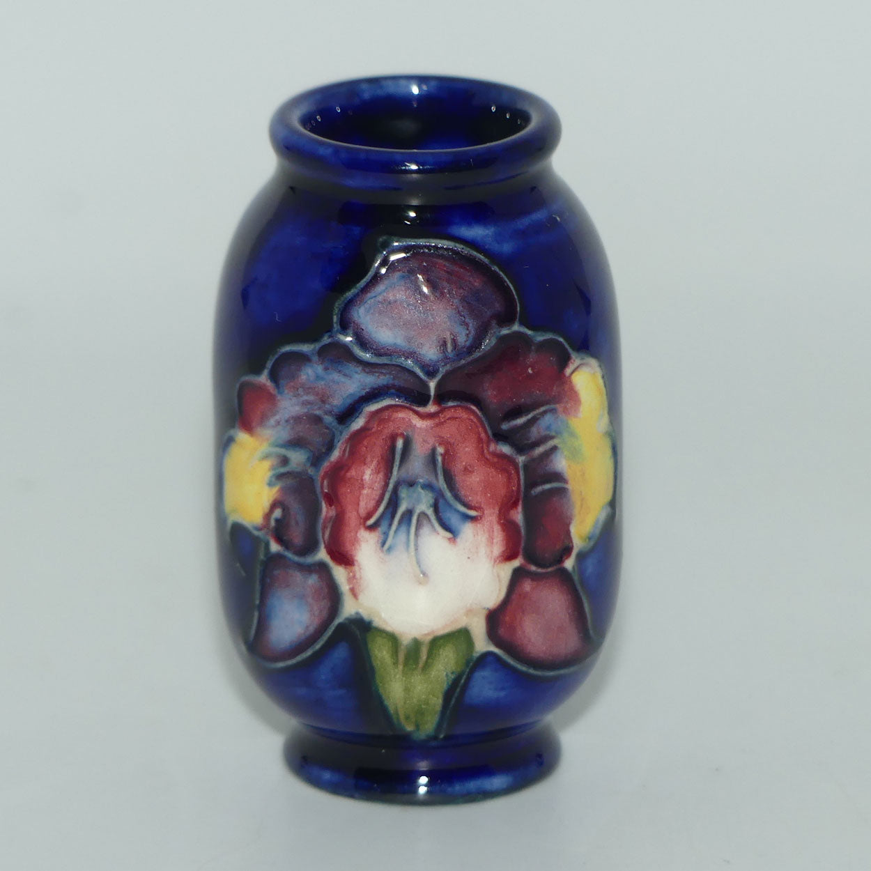 Walter Moorcroft Orchid miniature vase #2