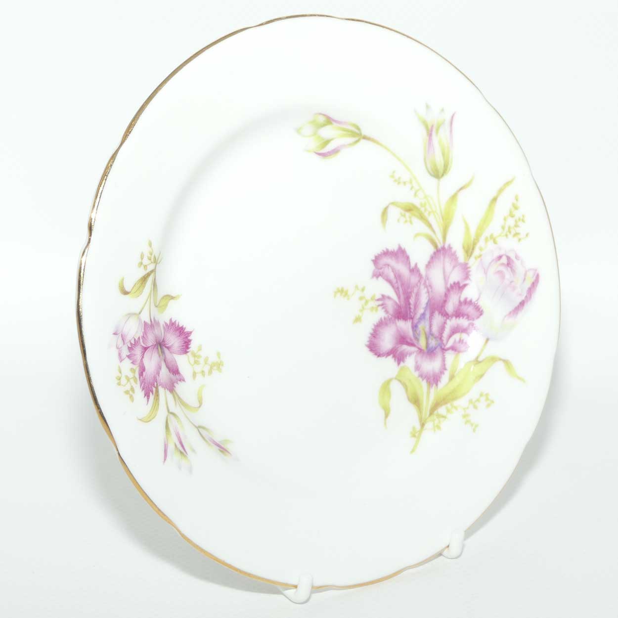Hammersley Bone China Frilled Orchid trio