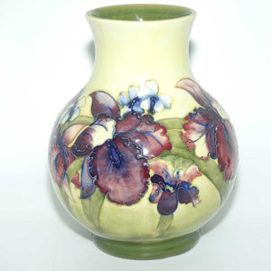 Walter Moorcroft Orchid (Yellow) 869/9 vase