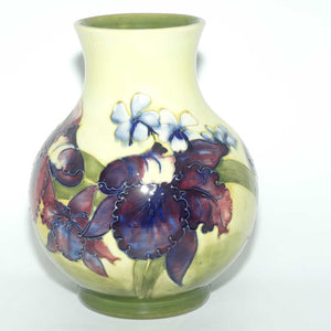 Walter Moorcroft Orchid (Yellow) 869/9 vase