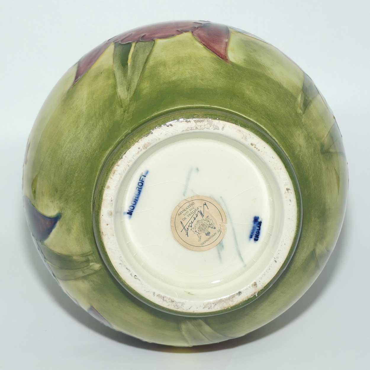 Walter Moorcroft Orchid (Yellow) 869/9 vase