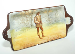 Royal Doulton Shakespearean Orlando sandwich tray D3596 | 28cm