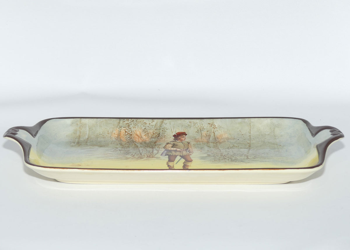 Royal Doulton Shakespearean Orlando large sandwich tray D3596