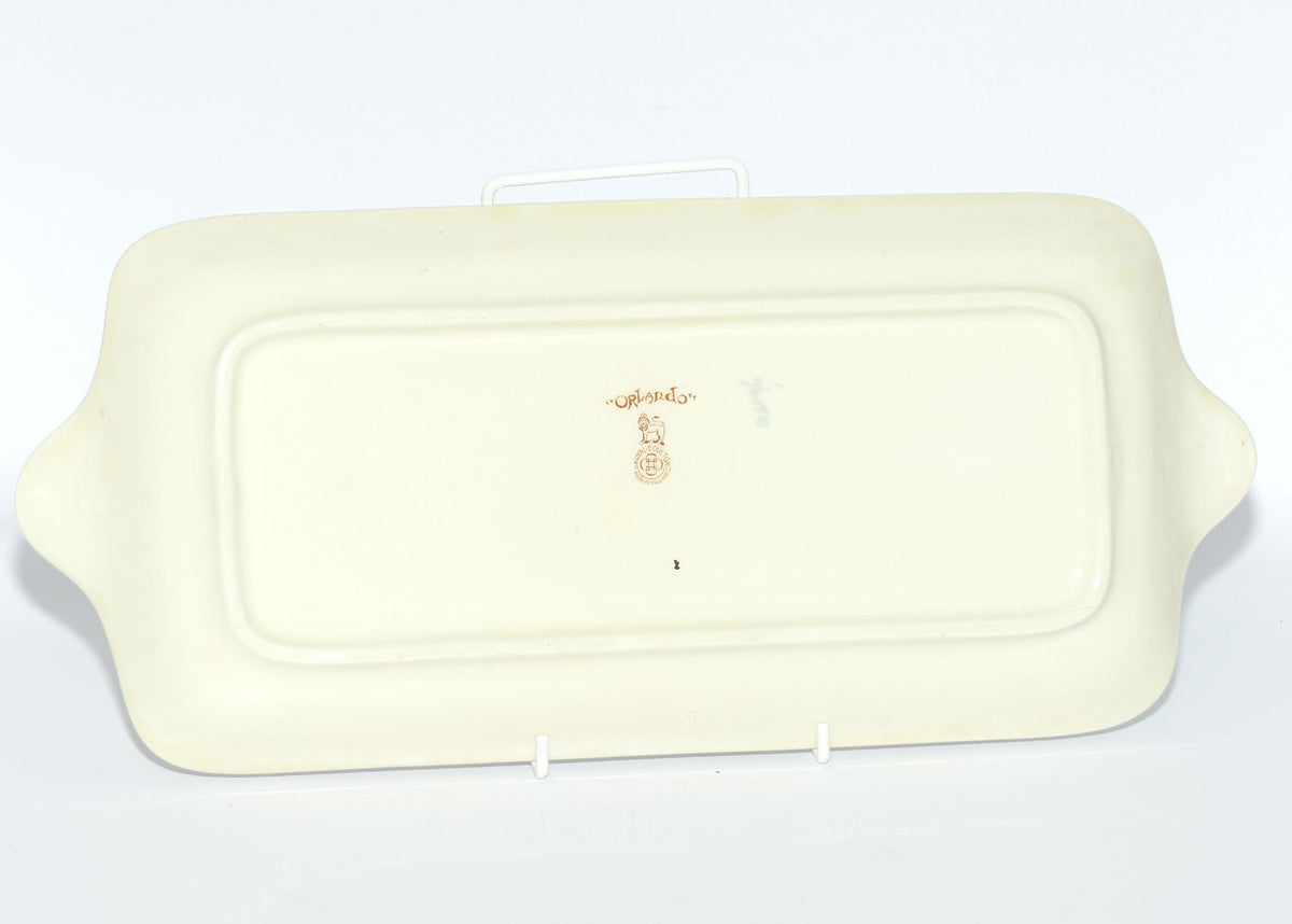 Royal Doulton Shakespearean Orlando large sandwich tray D3596