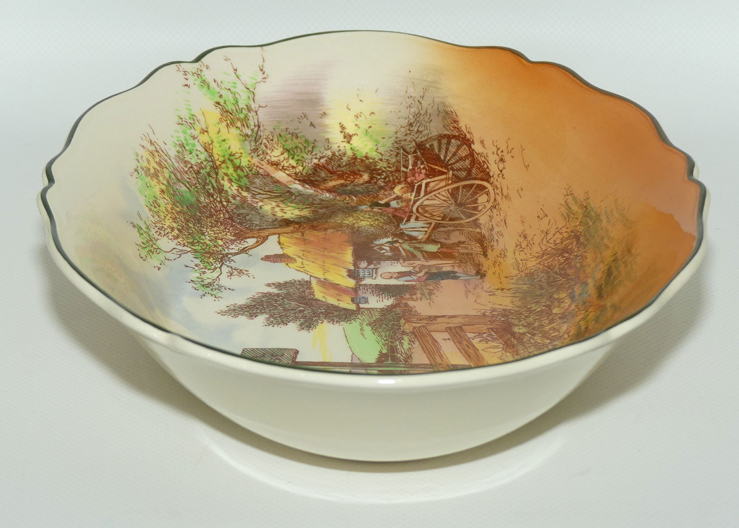 Royal Doulton Rustic England large oval bowl D6297
