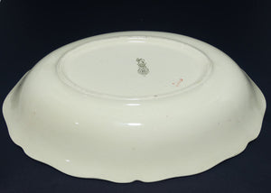 Royal Doulton Coaching Days | White Ground oval bowl D2716