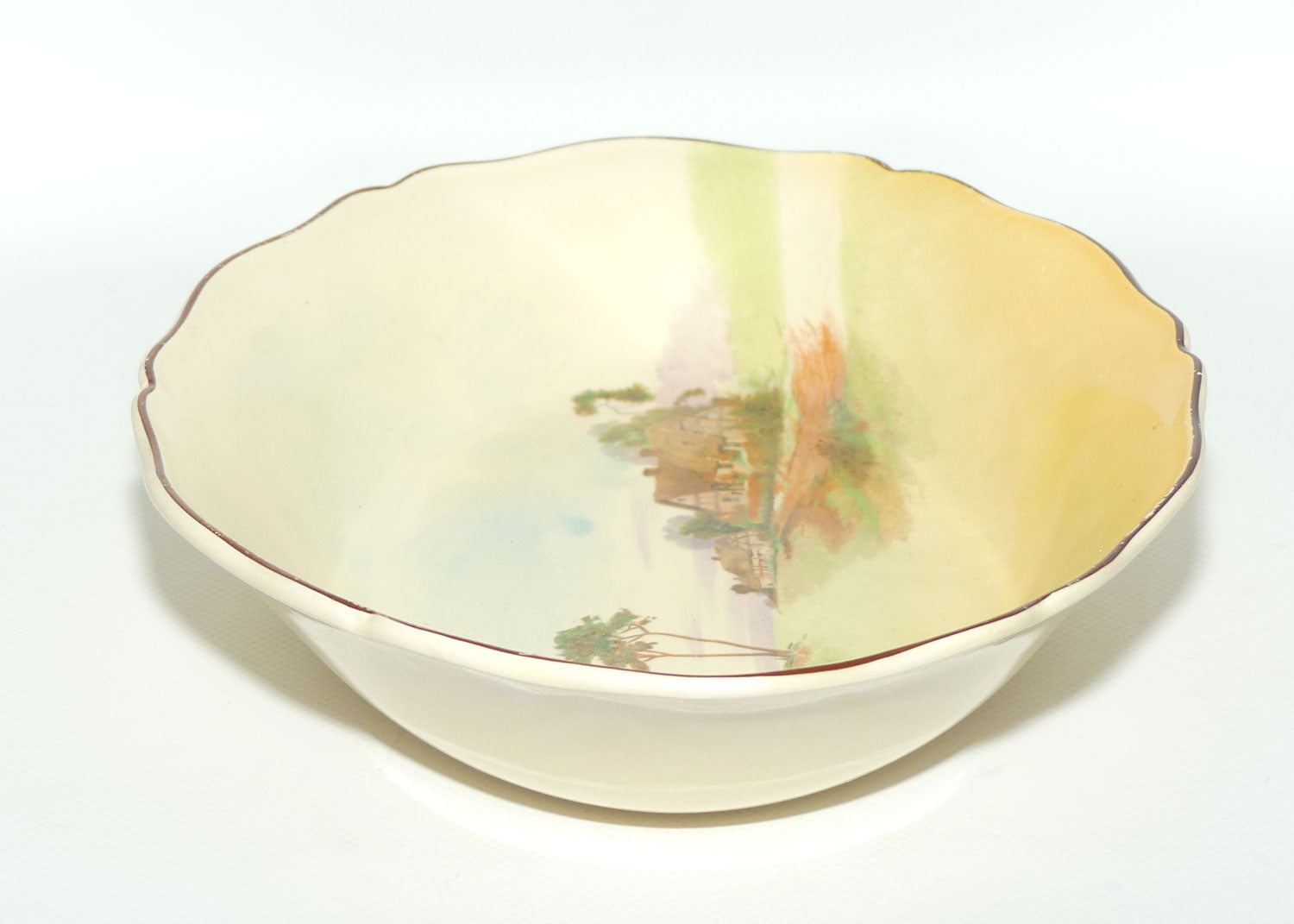 Royal Doulton English Cottages oval bowl D4987 | Scene 5