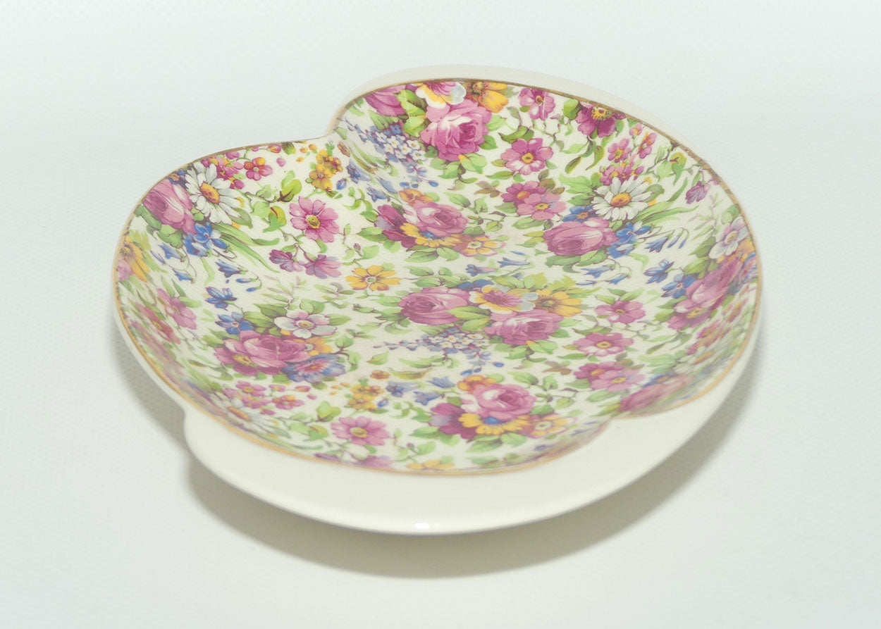 Royal Winton Summertime Chintz fancy shape tray